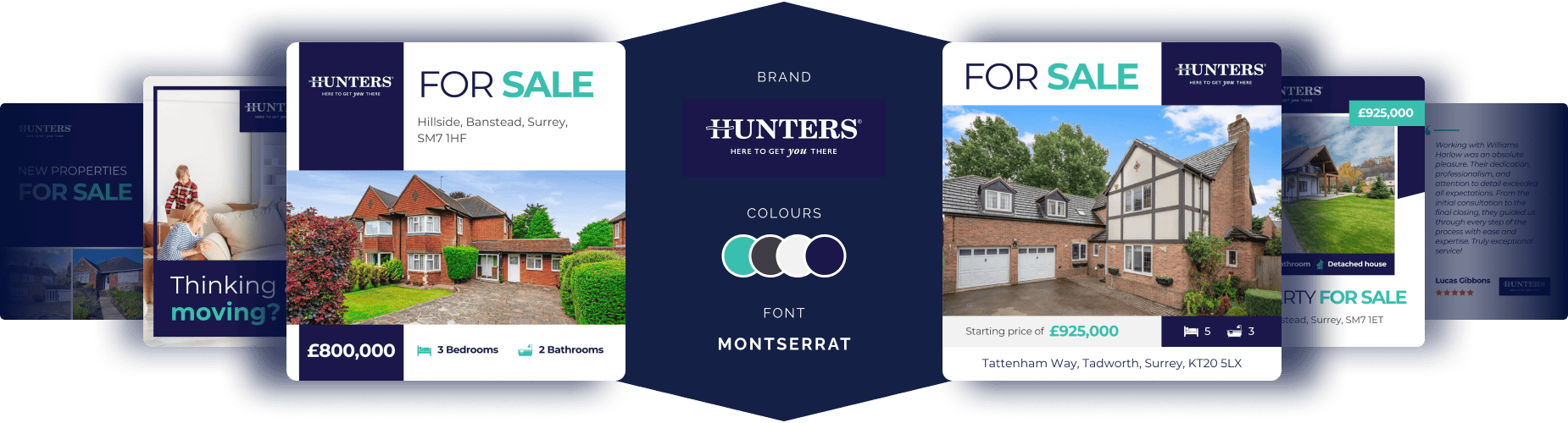 Hunters branded templates