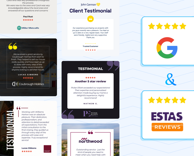 ESTAS and Google Reviews templates